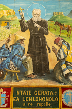 Painting of Father Gerard, Roma, Lesotho