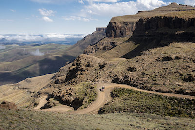 4x4 Adventures on the Sani Pass, Lesotho