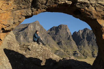 Hiking in Lesotho