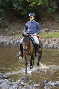 Pony trekking in Lesotho