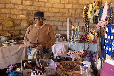 Craft Shop in Malealea, Lesotho